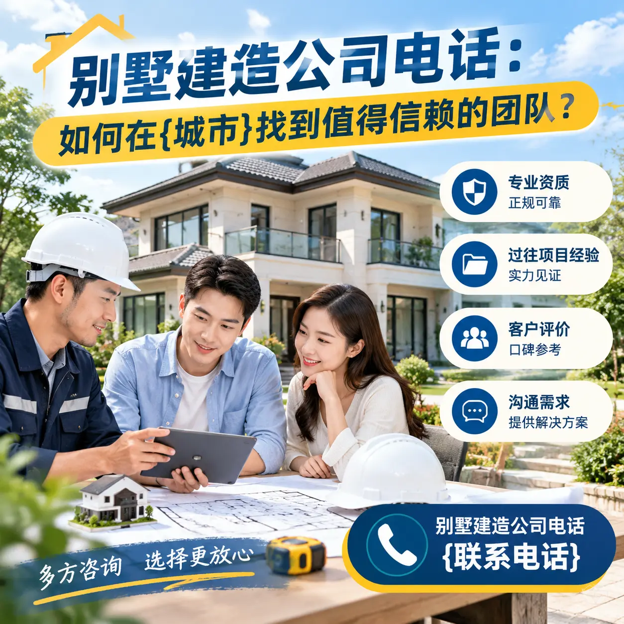 别墅建造公司电话:如何在三穗找到值得信赖的团队?