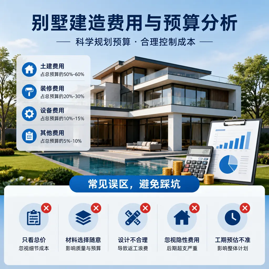 别墅建造公司推荐： 三穗 建造别墅的费用与预算分析
