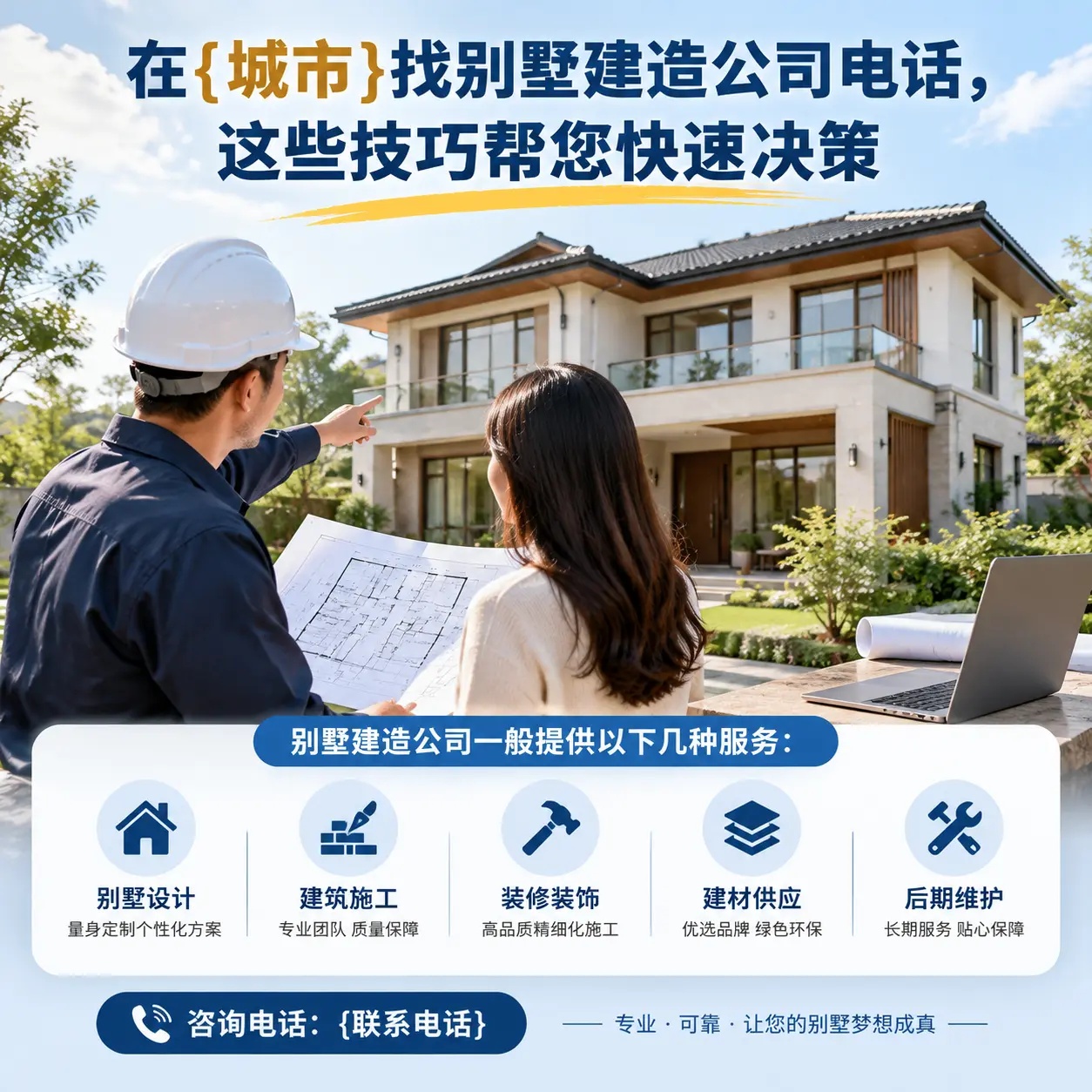 在三穗找别墅建造公司电话,这些技巧帮您快速决策